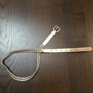 Free with purchase! Rose gold chain belt